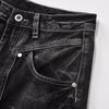 Image of Washed Old Wide Leg Denim Trousers For Men Shopping