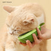 Image of Creative Cat Grooming Comb Portable Massage Brush One-Button Remove Floating Hair Scraper Cats Dogs Pet Self Cleaning Tool Accessories Shopping