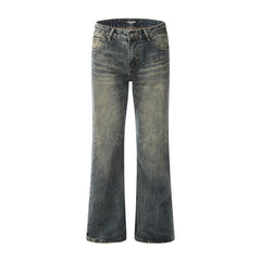 Fashion Slightly Flared Jeans Men Shopping