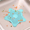 Image of 3PCS Silicone Starfish-shaped Sink Drain Filter Bathtub Hair Catcher Stopper Drain Hole Filter Strainer For Bathroom Kitchen Toilet Shopping