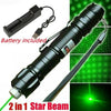 Image of 532NM Green Laser Pointer Pen Rechargable Visible Beam Torche 1000Meters Shopping