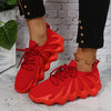 Image of Octopus Knitted Rubber Sole Sneaker Female Male Plus Size Soft Sole Shoes Shopping