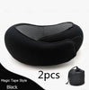 Image of Travel Neck Pillow Non-Deformed Airplane Pillow Travel Neck Cushion Durable U-Shaped Travel Memory Cotton Nap Neck Pillow Shopping