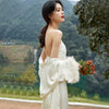 Image of Suspended Sleeping Dress Feather Morning Robe Shopping