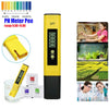 Image of PH Meter 0.01 PH Battery Powder High Precision Water Quality EC Tester 0-14 PH Measurement Range For Aquarium Swimming Pool Digital Electric PH Meter LCD Tester Pocket Hydroponics Aquarium Water Test Shopping