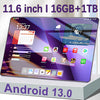 Image of 2024 New 5G Global Version Tablet 16GB RAM 1TB ROM 11.6 Inch tablet Android 13.0 Pad 10 CoreTablet PC Dual Wifi Dual SIM Card Shopping111