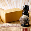 Image of Shaving Brush Pure Badger Hair Shave Brush Wood Handle Holder Traditional Shaving Brush Handle Knot 25mm for Men Shopping