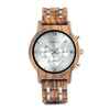 Image of BOBO BIRD Wooden Men Watches Relogio Masculino Top Brand Luxury Stylish Chronograph Military Watch Personalized Gift for Man OEM Shopping