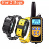 Image of Electric Dog Training Collar Waterproof Dog Bark Collar Pet With Remote Control Rechargeable Anti Barking Device All Size Dogs Shopping