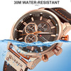 Image of Top Brand Luxury Chronograph Quartz Watch Men Sports Watches Military Army Male Wrist Watch Clock CURREN relogio masculino Shopping