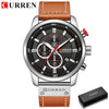 Image of CURREN Fashion Date Quartz Men Watches Top Brand Luxury Male Clock Chronograph Sport Mens Wrist Watch Hodinky Relogio Masculino Shopping