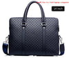 Image of New Double Layers Men's Leather Business Briefcase Casual Man Shoulder Bag Messenger Bag Male Laptops Handbags Men Travel Bags Shopping