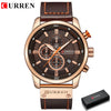 Image of Top Brand Luxury Chronograph Quartz Watch Men Sports Watches Military Army Male Wrist Watch Clock CURREN relogio masculino Shopping