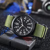 Image of Air Force Field Watch Fabric Strap 24 Hours Display Japan Quartz Movement 42mm Dial Shopping