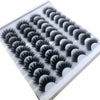 Image of 20 Pairs 18-25 mm 3d Mink Lashes Bulk Faux Thick Long Wispy Natural Mink Lashes Pack Short Wholesales Natural False Eyelashes Shopping