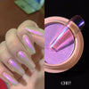 Image of 1g/box Transparent Holo Nail Glitter Mirror Aurora Neon Powders Dust Chameleon Nail Art Chrome Pigment Dipping Powder Decoration Shopping