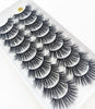 Image of Lashes 5/10 Pairs 3D Faux Mink Eyelashes Fluffy Soft Natural Long False Eyelashes Eyelashes Reusable Eyelashes free shipping Shopping