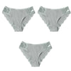 Image of 3PCS/Set Cotton Underwear Women's Panties Comfort Underpants  Floral Lace Briefs For Woman Sexy Low-Rise Pantys Intimates M L XL Shopping