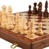 Image of Chess Set Top Grade Wooden Folding Big Traditional Classic Handwork Solid Wood Pieces Walnut Chessboard Children Gift Board Game Shopping