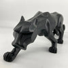 Image of Black Panther Sculpture, Geometric Resin Leopard Statue, Wildlife Decor Gift, Craft Ornament Accessories, Home Decorati Shopping