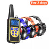 Image of Electric Dog Training Collar Waterproof Dog Bark Collar Pet With Remote Control Rechargeable Anti Barking Device All Size Dogs Shopping