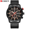 Image of Top Brand Luxury Chronograph Quartz Watch Men Sports Watches Military Army Male Wrist Watch Clock CURREN relogio masculino Shopping