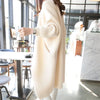 Image of 2023 Long Cardigan Women Sweater Autumn Winter Bat Sleeve Knitted Sweater Femme Jacket Loose Ladies Sweaters Cardigans New Shopping