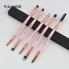 Image of MAANGE NEW 3/5/13 pcs/lot Makeup Brushes Set For Foundation Powder Blush Eyeshadow Concealer Lip Eye Make Up Brush Beauty Tools Shopping