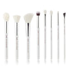 Image of Jessup Makeup Brushes 8pcs Makeup Brushes set Natural-synthetic Foundation Powder Highlighter Blush Eyeshadow Eyeliner Shopping