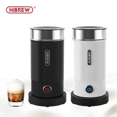 HiBREW Milk Frother Frothing Foamer Chocolate Mixer Cold/Hot Latte Cappuccino fully automatic Milk Warmer Cool Touch M1A Shopping