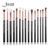 Image of Jessup Professional Makeup Brushes Set 15pcs Make up Brush Pearl White/Silver Tools kit Eye Liner Shader natural-synthetic hair Shopping