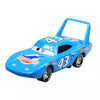 Image of Cars Disney Pixar Cars 2 3 Toy Lightning McQueen Mater Sheriff Alloy Metal Model Car 1:55 Metal Toys Vehicles Boy Children Gifts Shopping