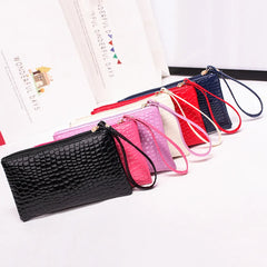 Women Wallets Fashion Lady Wristlet Handbags Long Money Bag Zipper Coin Purse Cards ID Holder Clutch Woman Wallet PU Leather Shopping