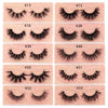 Image of FOXESJI Lashes Mink Eyelashes 3D Handmade Fluffy Dramatic Volume Thick Mink Lashes False Eyelashes Cruelty free Eyelash Makeup Shopping