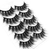 Image of Lashes 5/10 Pairs 3D Faux Mink Eyelashes Fluffy Soft Natural Long False Eyelashes Eyelashes Reusable Eyelashes free shipping Shopping