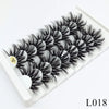 Image of 5/8 Pairs 3D Mink Lashes 25mm Dramatic Volume Eyelashes Mink Natural Long Silk Eyelashes Beauty Makeup Eyelash Extension Tool Shopping