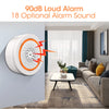 Image of Coolcam Tuya Zigbee Smart Siren Alarm For Home Security with Strobe Alerts Support USB Cable Power UP Works With TUYA Smart Hub Shopping