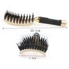 Image of Hair Scalp Massage Comb Wet Dry Curly Detangle Hair Brush Bristle Nylon Hairdressing Brushes for Women Salon Hair Styling Tool Shopping