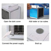 Image of Mini portable air conditioning USB for Home Office cool air cooling fan, humidifier, shipping from Spain with LED lights KLACK free shipping from Spain Shopping