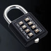 Image of 8 Digits Password Code Combination Padlock Zinc Alloy Suitcase For Luggage Travel Code Smart Lock Code Keyed Anti-thieft Lock Shopping