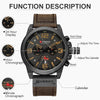 Image of CURREN Mens Watches Top Luxury Brand Waterproof Sport Wrist Watch Chronograph Quartz Military Genuine Leather Relogio Masculino Shopping