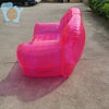 Image of Home OutdoorInflatable Clear Pink Double Person Air Sofa  Bubble Chair Summer Water Beach Party Blow Up Couchs Lounger Shopping