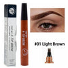 Image of 4 Point Microblading Eyebrow Pen Waterproof Fork Tip Eyebrow Tattoo Pencil Long Lasting Professional Fine Sketch Liquid Shopping