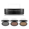 Image of 3 Colors Eyebrow Powder Seal Eyebrow Shadow Set Waterproof Eyebrow Stamp Straight Curved Shape Brow Stamp Powder Palette Stamper Shopping