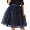 Image of Quality 5 Layers Fashion Tulle Skirt Pleated TUTU Skirts Womens Lolita Petticoat Bridesmaids Midi Skirt Jupe Saias faldas Shopping