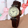 Image of Shsby New Fashion Hot-Selling Leather Female Watch ROMA Vintage Watch Women Dress Watches Shopping