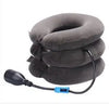 Image of Air Inflatable Cervical Collar Neck Traction Tractor Support Massage Pillow Pain Relief Relax Health Care Neck Head Stretcher Shopping