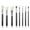 Image of Jessup Makeup Brushes 8pcs Makeup Brushes set Natural-synthetic Foundation Powder Highlighter Blush Eyeshadow Eyeliner Shopping