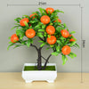 Image of Artificial Plants Bonsai Small Tree Pot Fake Plant Flowers Potted Ornaments For Home Room Table Decoration Hotel Garden Decor Shopping