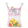 Image of Dinosaur Animal Baby Bath Toys Organizer Kids Tidy Storage Suction Bathroom Bathtub Doll Hanging Bag Basket Mesh Bag Water Toys Shopping